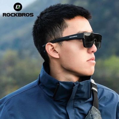 3. Rockbros SP304 Polarisierte Radsportbrille - Schwarz