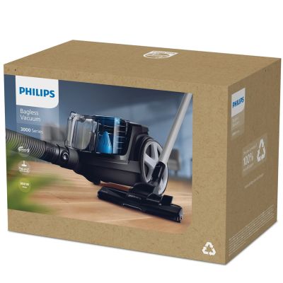 73. Philips FC9331/09 beutelloser Staubsauger (900W; schwarz)