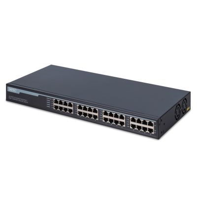 16. 10G Ethernet-Netzteil/PoE-Injektor (PoE+ 802.3at), 16 Ports, PoE-Budget 250 W