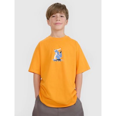 Jungen-T-Shirt mit Aufdruck 4F 4FJRSS25TTSHM2641-70S