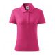 3. Malfini Cotton W MLI-21340 lila rotes Poloshirt