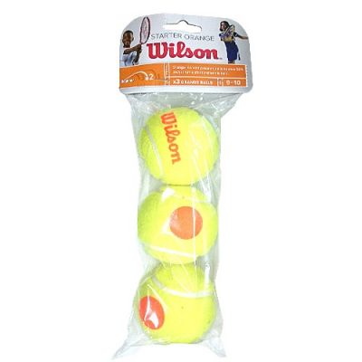 Wilson Starter Orange Junior Tennisbälle 3 Stück