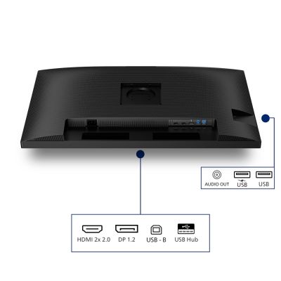 23. Philips 3000 Serie 32B2N3500/00 Computermonitor 80 cm (31,5") 2560 x 1440 px Quad HD LCD Schwarz