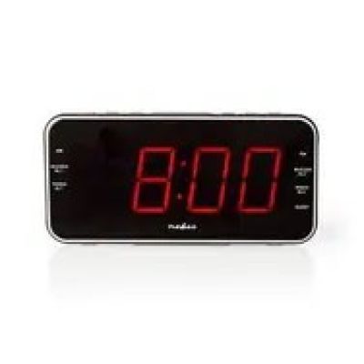 Nedis CLAR004BK Digitaler Wecker Schwarz