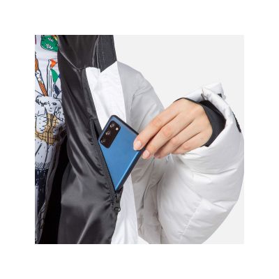 5. Rossignol W Lumy Daunen-Bomberjacke Jkt Weiß