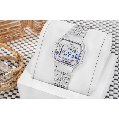 5. Damenuhr CASIO LA680WA-4CDF + BOX