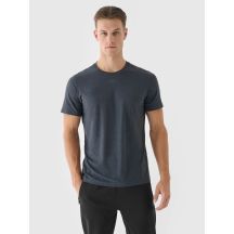 Schnelltrocknendes Herren-Trainingsshirt (Standardgröße) 4F 4FWAW24TFTSM1003-22M