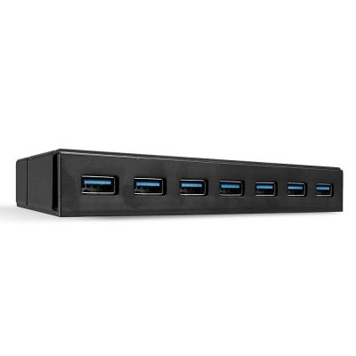 Lindy 43228 USB 3.2 Gen 1 (3.1 Gen 1) Typ-A Hubs und Konzentratoren 5000 Mbit/s Schwarz