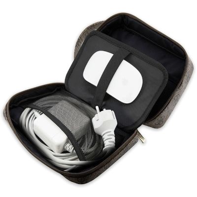 4. Guess Bag GUHBP4RPSW Organizer braun/braun 4G bedruckte Streifen