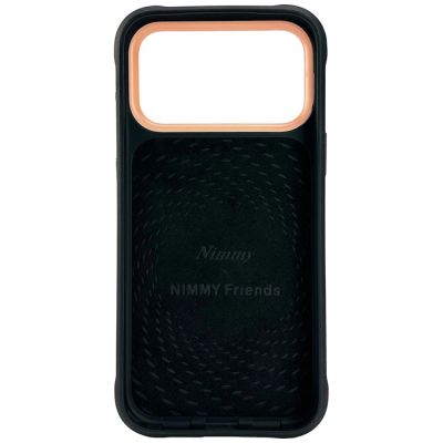 4. Nimmy Glasses Cool Nag Hülle für iPhone 18 Pro / 17 Pro - Schwarz