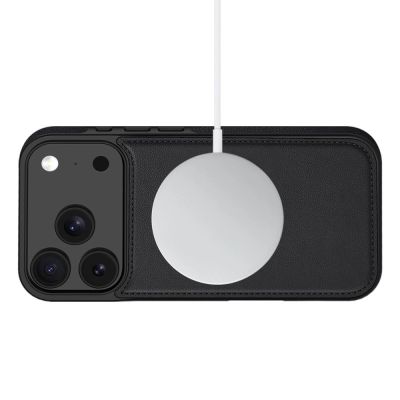 4. Tech-Protect Wallet MagSafe Case für iPhone 17 Pro Max - Mattschwarz