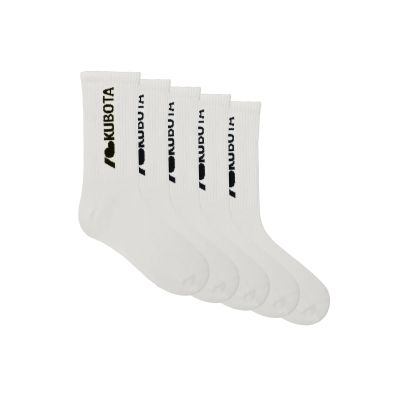 5. Kubota 5er-Pack „I Love Kubota“-Socken, cremefarben K25SS-300-002-01-5