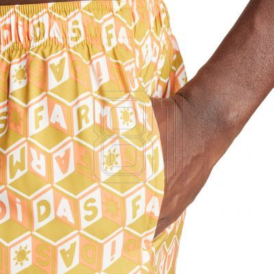 6. adidas FARM Rio 3-Stripes CLX M swimming shorts IR6199