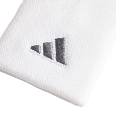 3. Adidas Tennis-Schweißband, Größe L, 2 Stück, Weiß, IA7545