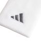 3. Adidas Tennis-Schweißband, Größe L, 2 Stück, Weiß, IA7545