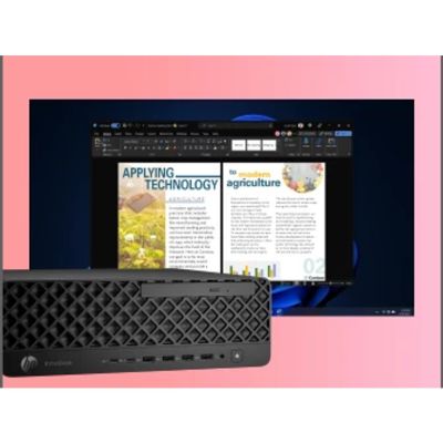 203. HP EliteDesk 8 SFF G1i AI, Intel Core Ultra 5 235, 16 GB DDR5-SDRAM, 512 GB SSD, Windows 11 Pro PC, Schwarz