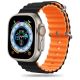 Tech-Protect IconBand Pro Armband für Apple Watch 4 / 5 / 6 / 7 / 8 / 9 / SE / Ultra 1 / 2 (42/44/45/49 mm) – Orange/Schwarz