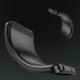 5. Carbon Case Silikonhülle für iPhone 16 Pro Max - Schwarz