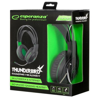 8. Esperanza EGH430 THUNDERBIRD Headset (schwarz)