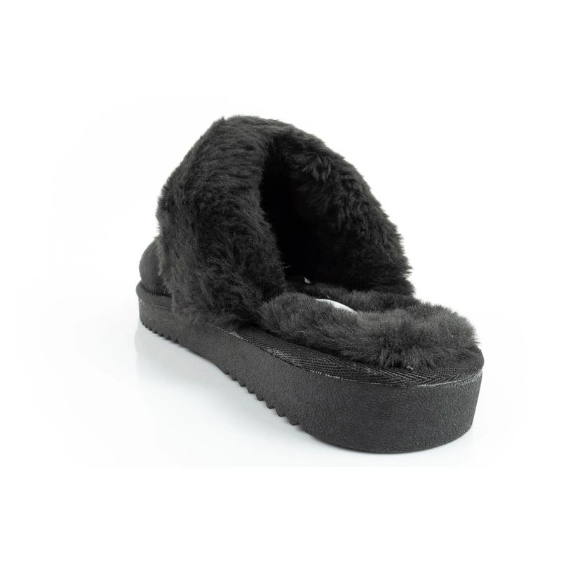5. O'neill Pomnio Damen Hausschuhe, isolierte Slipper, modisch, warm, Schwarz