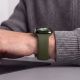 6. Tech-Protect Silikonarmband für Apple Watch 44 / 45 / 46 / 49 mm – Grün