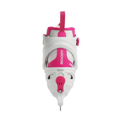 11. Roces Moody Ice X Eislaufschuhe Weiß und Rosa 450744 001