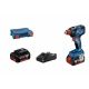 BOSCH UD.GDX Schraubenschlüssel 18V-200 2x4,0Ah 200Nm L-Koffer