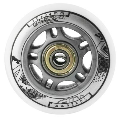 11. PU 70x24 82A WEISS (4 Stück) + ABEC-7 (8 Stück) NILS EXTREME SET