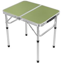 Klappbarer Campingtisch 60 x 45 x 25/56 cm, Grün