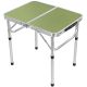 Klappbarer Campingtisch 60 x 45 x 25/56 cm, Grün