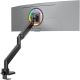 ONKRON G130-B Neig- und Schwenkbare Tischhalterung für Monitore von 17" bis 57", max. 27 kg, mit Drehung, schwarz