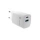 3. NATEC LADEGERÄT RIBERA GAN 1X USB-A + 1X USB-C 30W WEISS NUC-2140