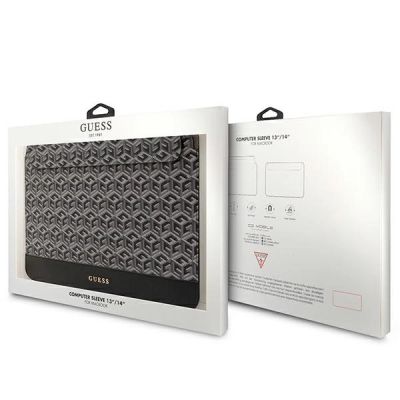 4. Guess GCube Stripes Tasche für einen 14-Zoll-Laptop – Schwarz