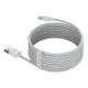 6. Baseus 2x USB - Lightning Schnellladekabel 1,5 m weiß (TZCALZJ-02)
