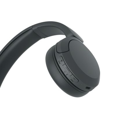 5. Sony WHCH520B.CE7 On-Ear-Bluetooth-Kopfhörer, schwarz