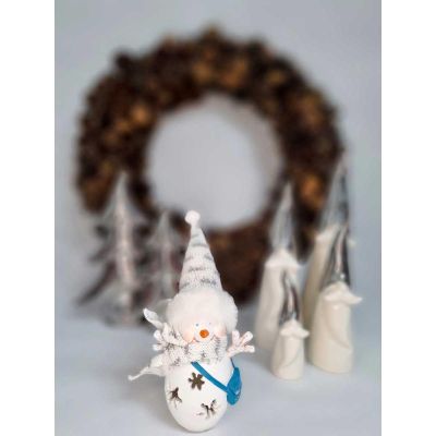 12. LED-Schneemannfigur 7x6x16cm