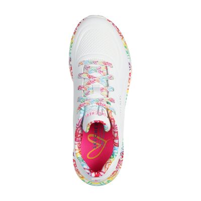 3. Skechers Damen-Sneaker UNA LITE EXUBERANT HEARTS 177976 WMLT