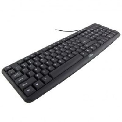 TITANUM TK102 Tastatur (PS/2; (US); schwarz)