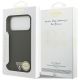 8. Guess Silikonhülle mit Dreieck-Logo und MagSafe-Funktion für iPhone 17 Pro Max – Grün
