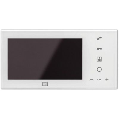ACO INS-MP7 WH (Weiß) INSPIRO Monitor – digitaler 7-Zoll-Farbmonitor für Video-Gegensprechanlagen