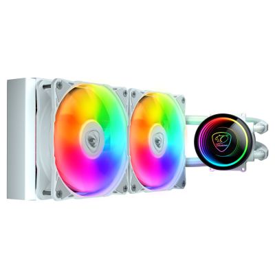 2. COUGAR Poseidon Elite 240 CPU-Wasserkühlung, ARGB Weiß
