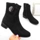 11. Jezzi W Wildleder Stiefeletten ASA198-28 JEZ432A