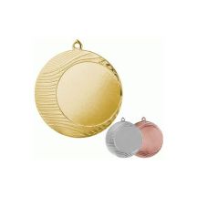 Goldmedaille mit Platz für ein 50-mm-Emblem – Stahlmedaille