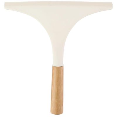 5. ALPINA Glas- und Spiegelwischer mit Bambusgriff