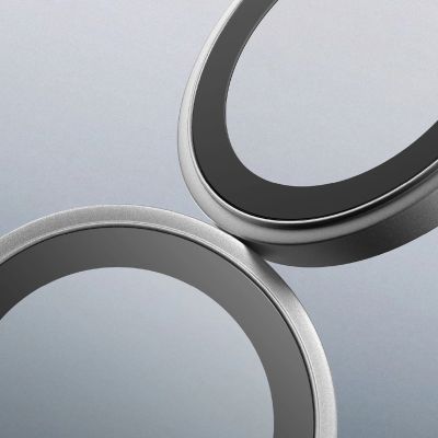 7. AmazingThing Radix Vision Linsenschutz für iPhone 18 Pro / 18 Pro Max - Silber