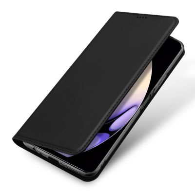 4. Dux Ducis Skin Pro Hülle für Realme 10 Pro Flip Card Wallet Stand Schwarz