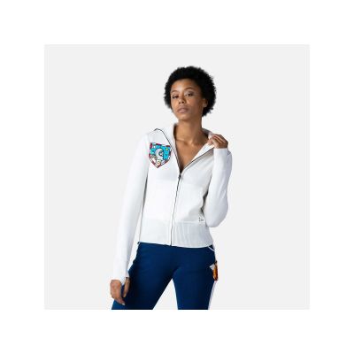 3. Rossignol W Galina Full Zip Handschuhe Weiß