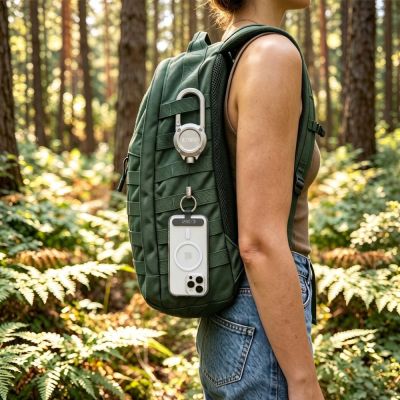 6. Tech-Protect ATH02 UrbanLoop Halter - Silber