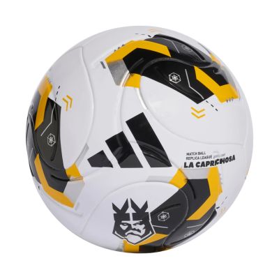 adidas Sacramento Kings League Fußball Weiß, Schwarz und Gelb KE8229