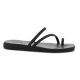 6. CROCS MIAMI Zehenschlaufensandale in Schwarz 209862-001